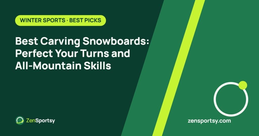 Best Carving Snowboards: Perfect Your Turns and All-Mountain Skills – ZenSportsy guide cover