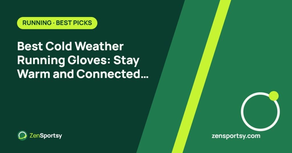 Best Cold Weather Running Gloves: Stay Warm and Connected on the Go – ZenSportsy guide cover