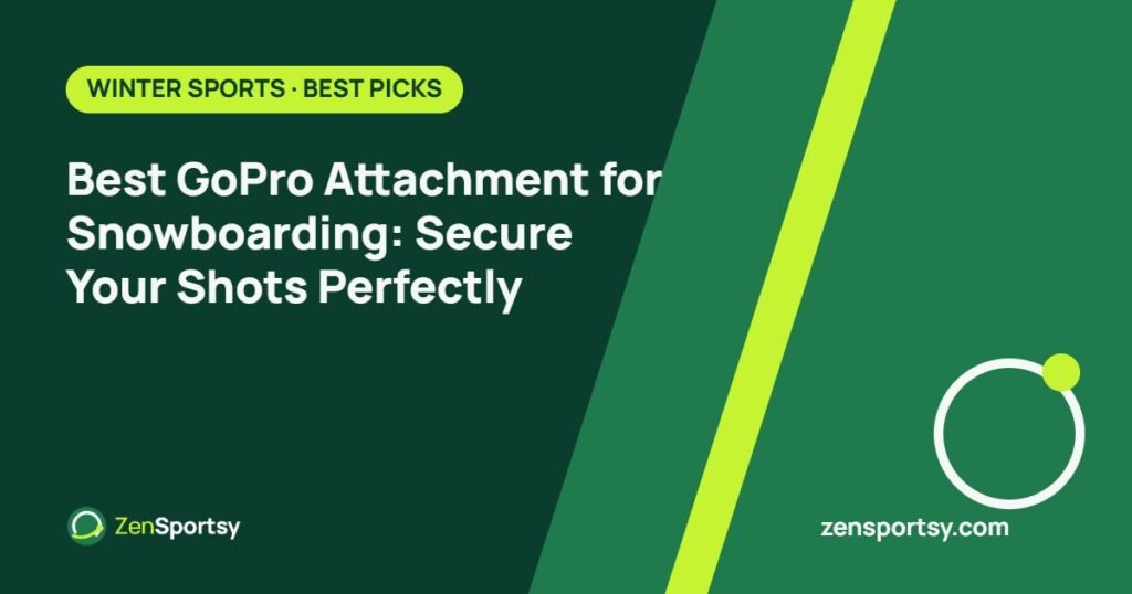Best GoPro Attachment for Snowboarding: Secure Your Shots Perfectly – ZenSportsy guide cover