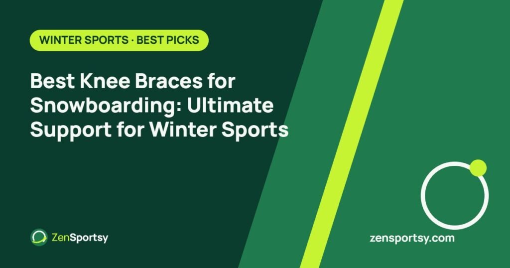 Best Knee Braces for Snowboarding: Ultimate Support for Winter Sports – ZenSportsy guide cover