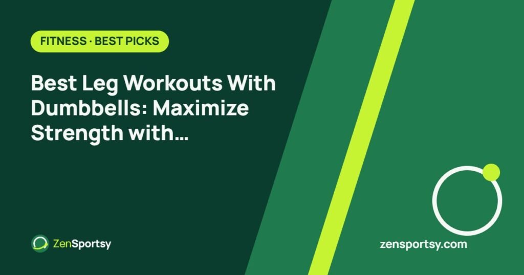 Best Leg Workouts With Dumbbells: Maximize Strength with Foot Attachments – ZenSportsy guide cover