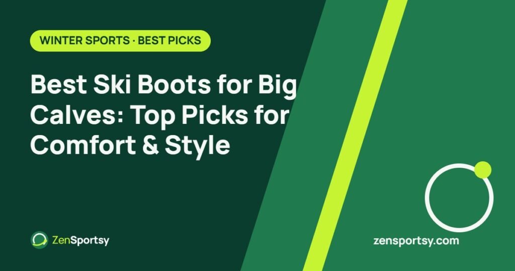 Best Ski Boots for Big Calves: Top Picks for Comfort & Style – ZenSportsy guide cover