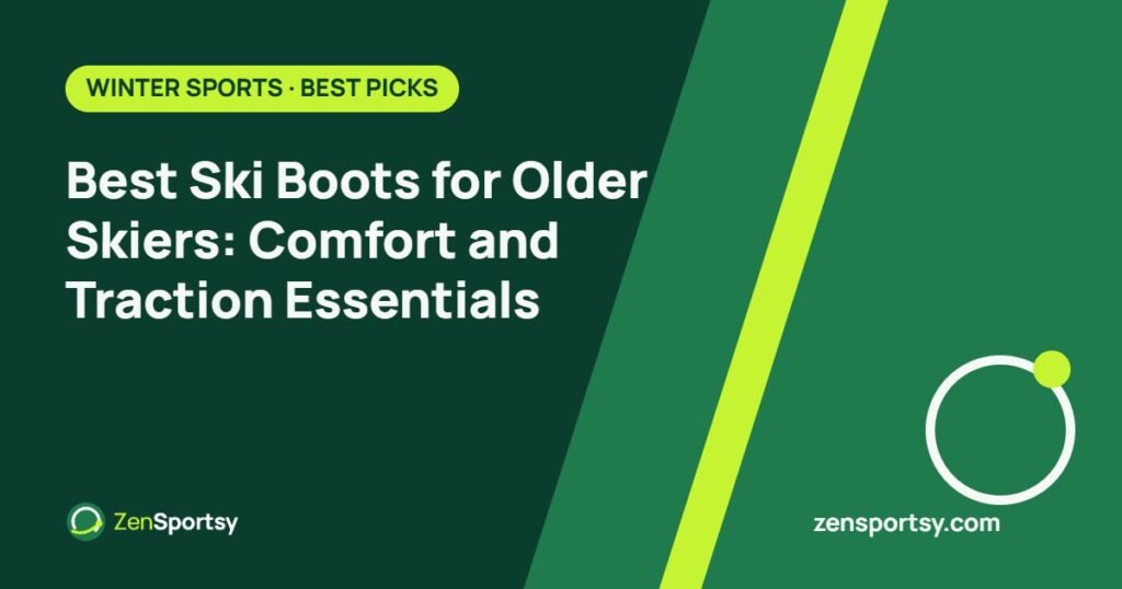 Best Ski Boots for Older Skiers: Comfort and Traction Essentials – ZenSportsy guide cover