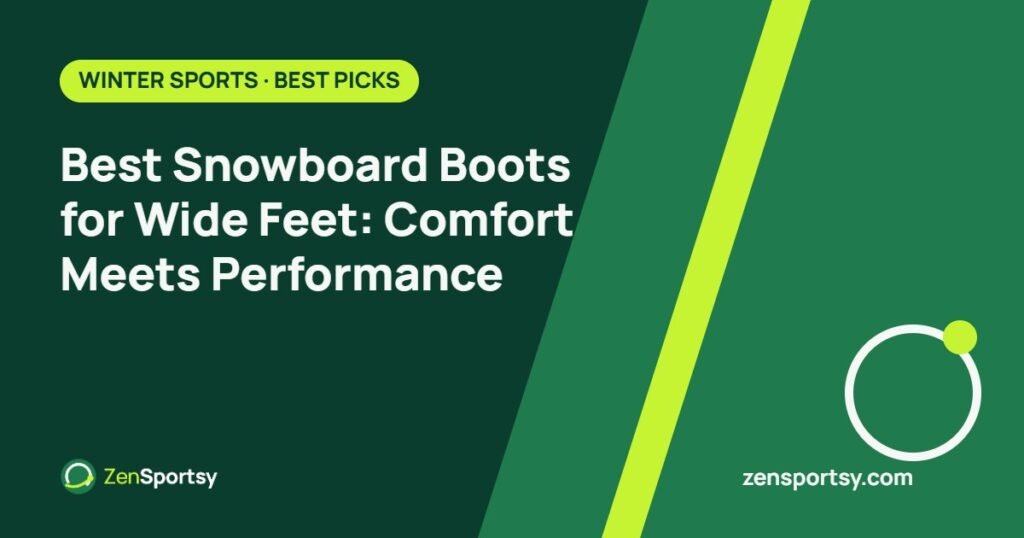 Best Snowboard Boots for Wide Feet: Comfort Meets Performance – ZenSportsy guide cover