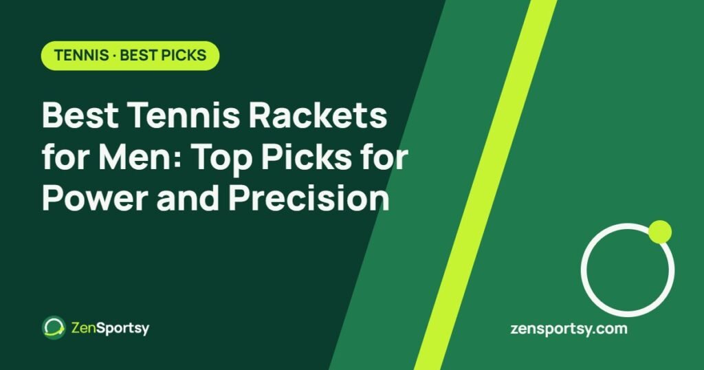 Best Tennis Rackets for Men: Top Picks for Power and Precision – ZenSportsy guide cover
