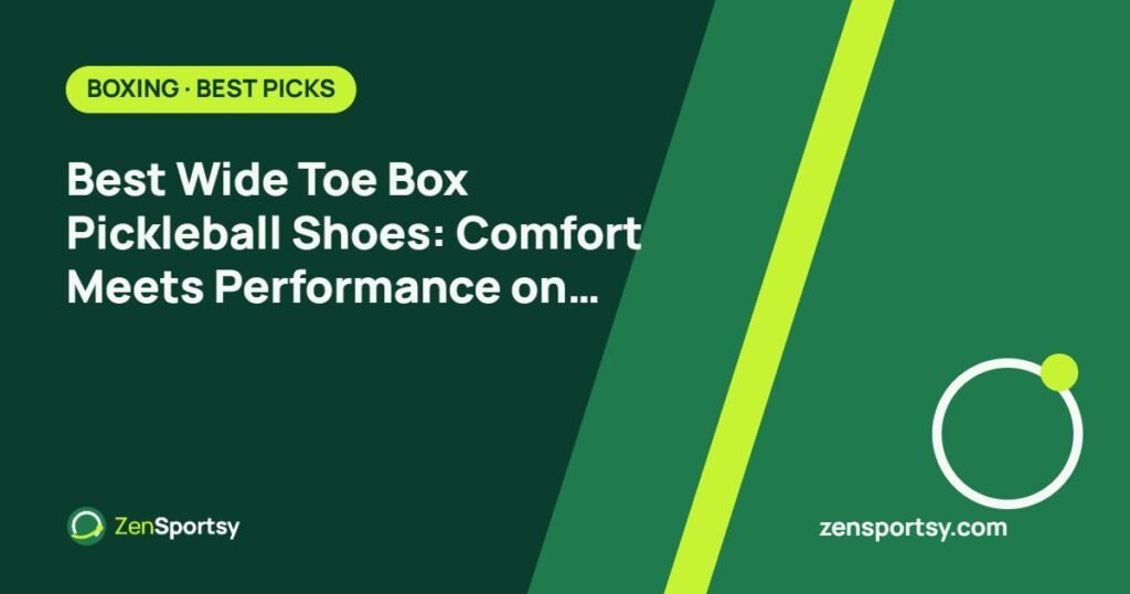Best Wide Toe Box Pickleball Shoes: Comfort Meets Performance on the Court – ZenSportsy guide cover