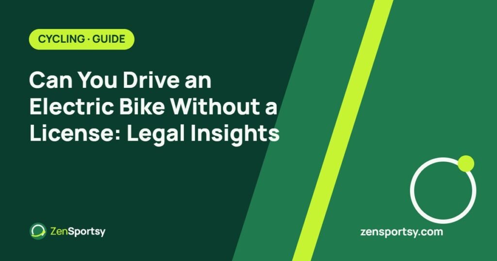Can You Drive an Electric Bike Without a License: Legal Insights – ZenSportsy guide cover