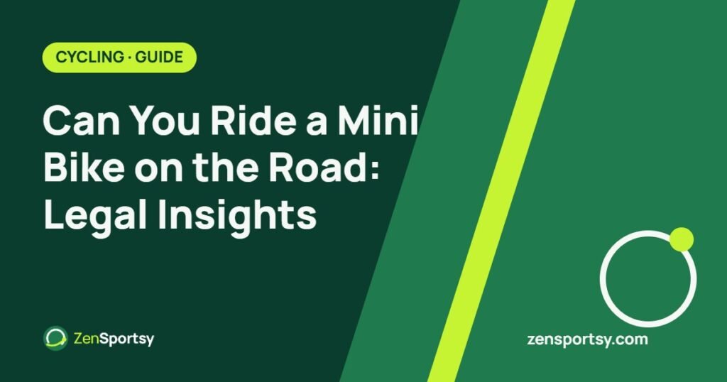 Can You Ride a Mini Bike on the Road: Legal Insights – ZenSportsy guide cover