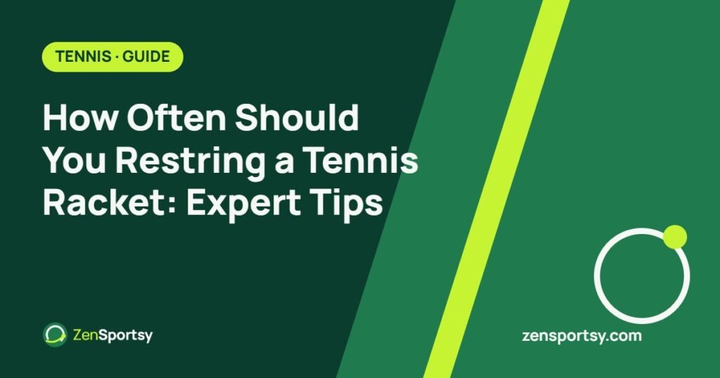 How Often Should You Restring a Tennis Racket: Expert Tips – ZenSportsy guide cover