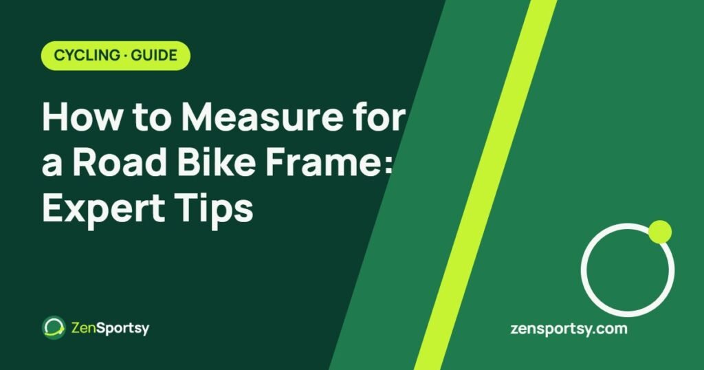 How to Measure for a Road Bike Frame: Expert Tips – ZenSportsy guide cover