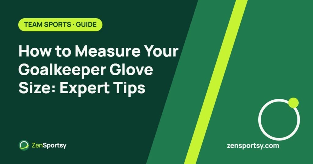 How to Measure Your Goalkeeper Glove Size: Expert Tips – ZenSportsy guide cover