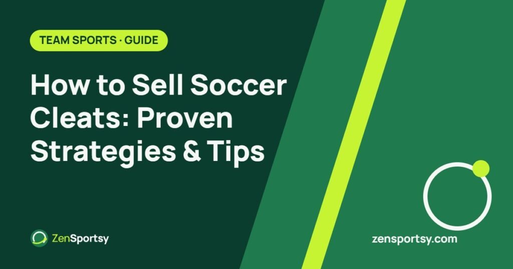 How to Sell Soccer Cleats: Proven Strategies & Tips – ZenSportsy guide cover
