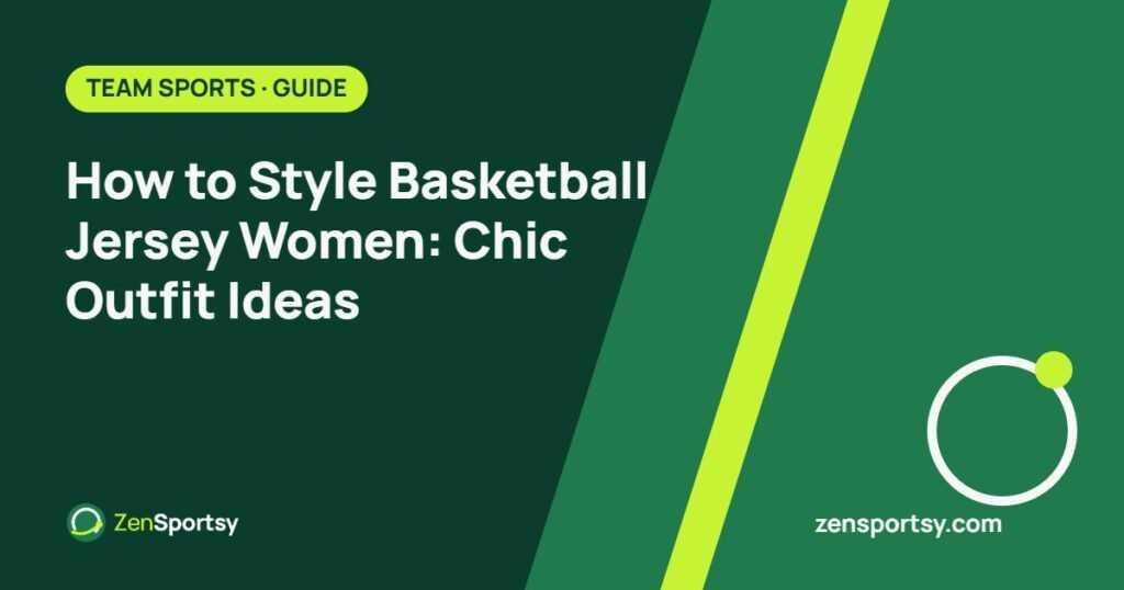 How to Style Basketball Jersey Women: Chic Outfit Ideas – ZenSportsy guide cover