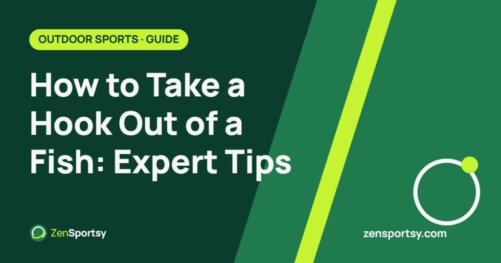 How to Take a Hook Out of a Fish: Expert Tips – ZenSportsy guide cover