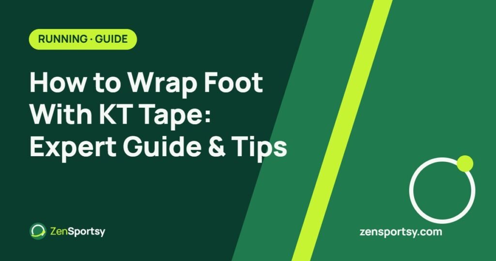 How to Wrap Foot With KT Tape: Expert Guide & Tips – ZenSportsy guide cover