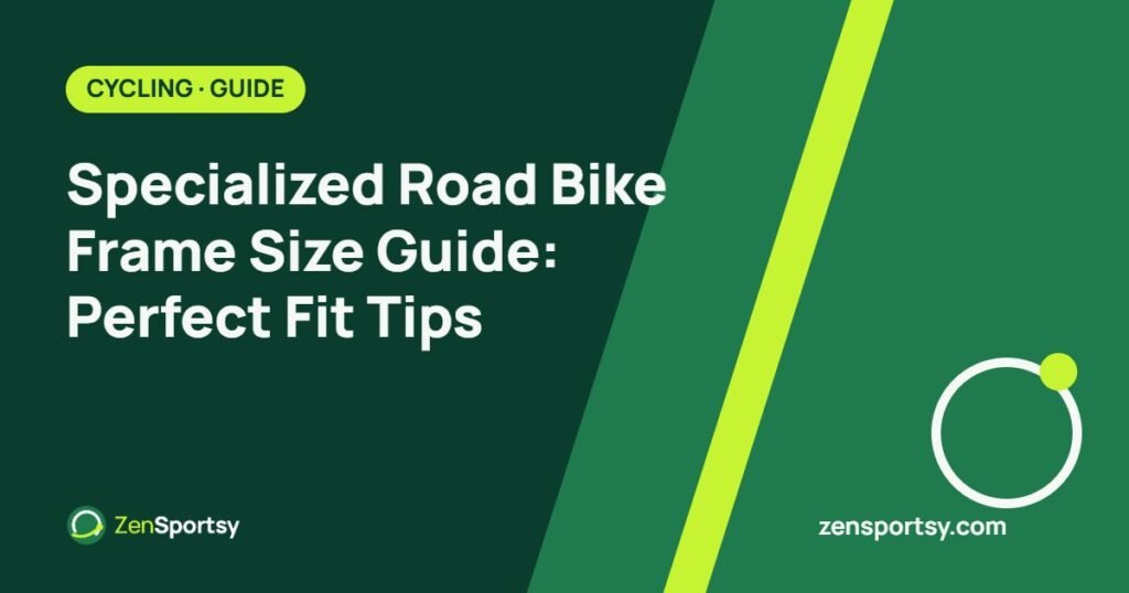 Specialized Road Bike Frame Size Guide: Perfect Fit Tips – ZenSportsy guide cover