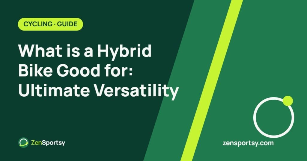 What is a Hybrid Bike Good for: Ultimate Versatility – ZenSportsy guide cover
