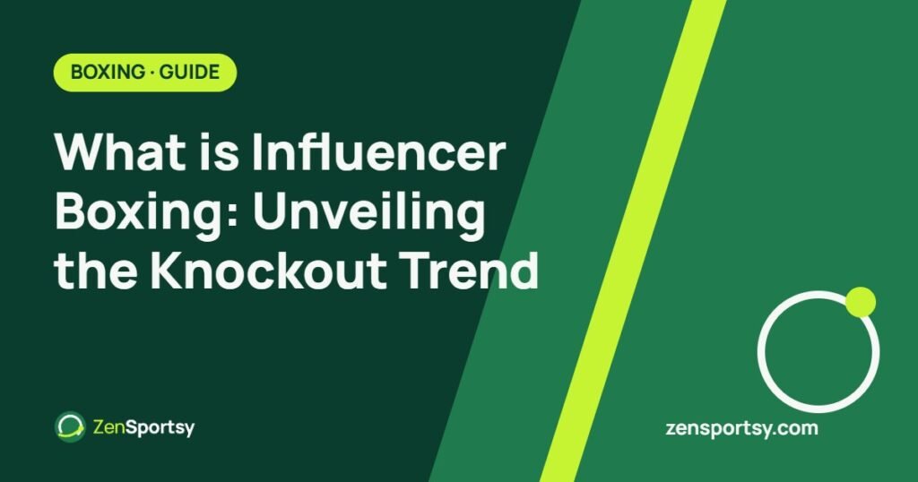 What is Influencer Boxing: Unveiling the Knockout Trend – ZenSportsy guide cover