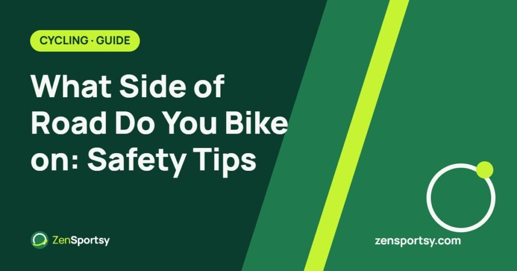 What Side of Road Do You Bike on: Safety Tips – ZenSportsy guide cover