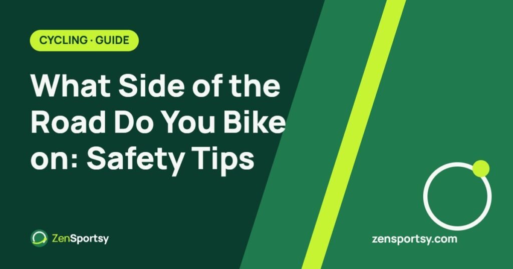 What Side of the Road Do You Bike on: Safety Tips – ZenSportsy guide cover