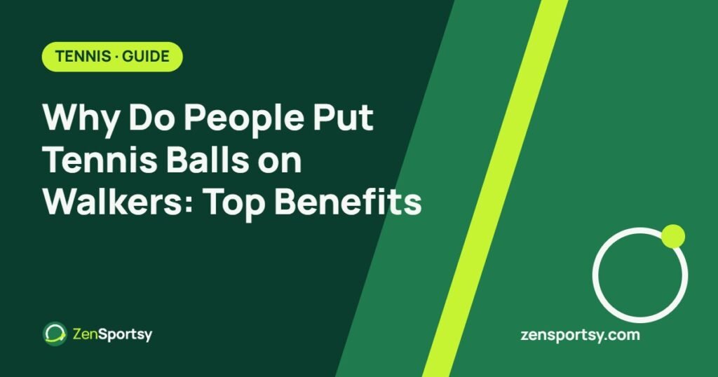 Why Do People Put Tennis Balls on Walkers: Top Benefits – ZenSportsy guide cover
